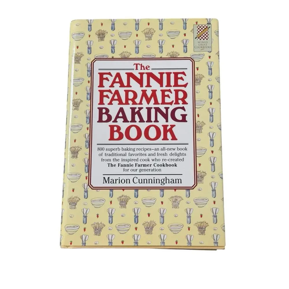 Vintage Fannie Farmer Cookbook 12th Edition 1980 & Baking Book 1996